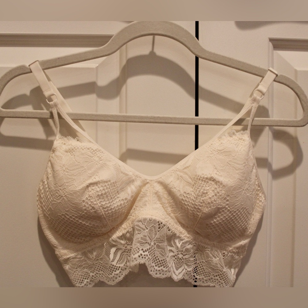 Auden White Lace Bralette